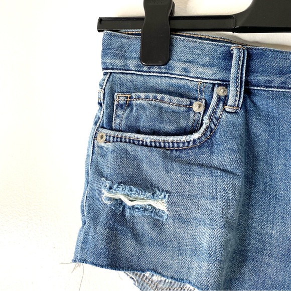 We The Free Button Fly Cut-Off Jean Shorts - Picture 2 of 7